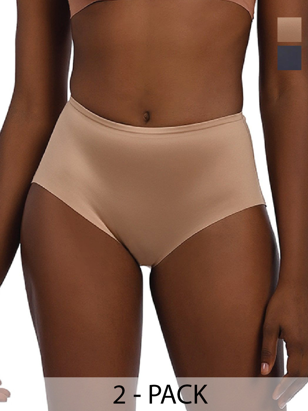 Butt-Chique Pack Of 2 Cheeky Control & Lift Shaper Briefs