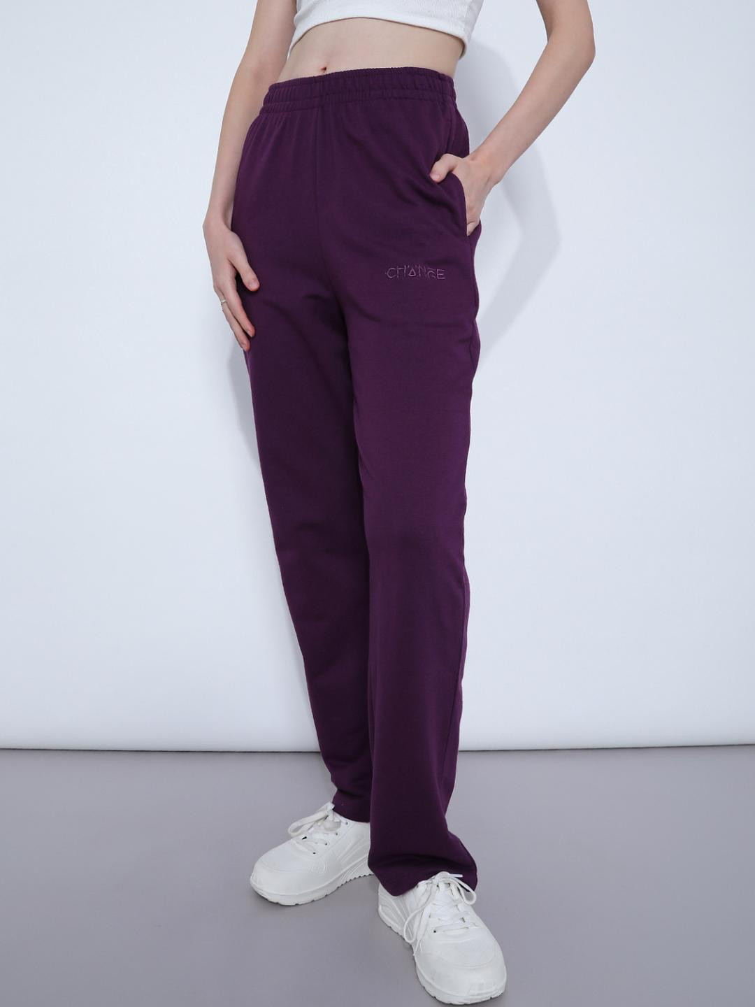 LIMEROAD Women Terry Cotton Track Pants
