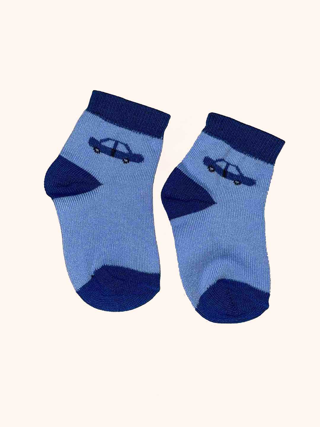 HEBTROCO Kids-Unisex Patterned Cotton Ankle-Length Socks