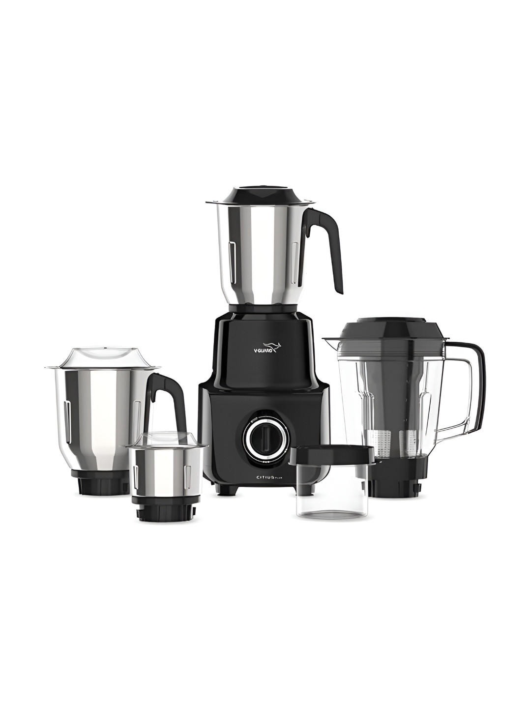 V-Guard Citius Plus Black And Silver Toned 750 W Electrical Juicer Mixer Grinder