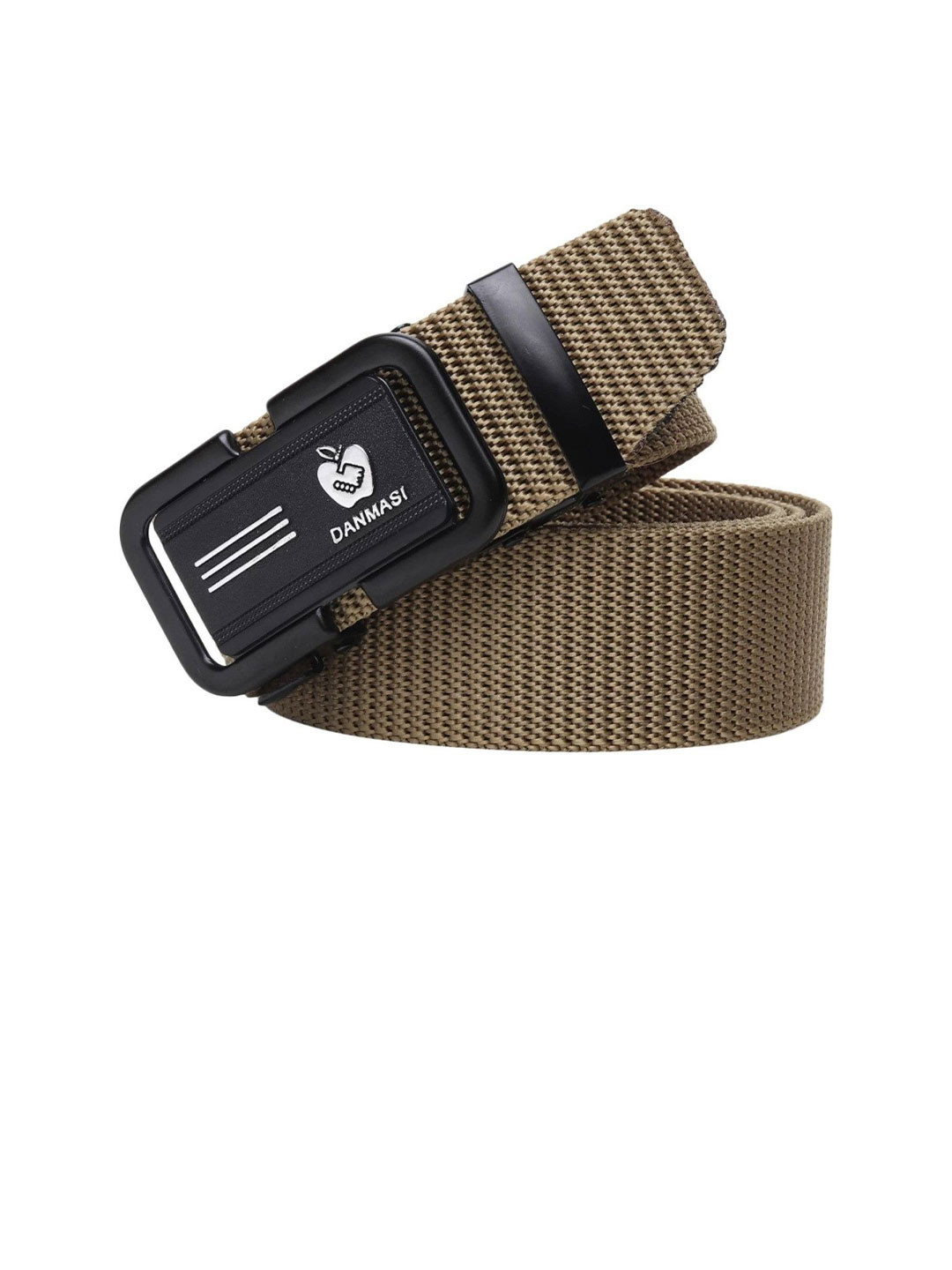 SHOPGLOBAL Men Woven Design Leather Belt