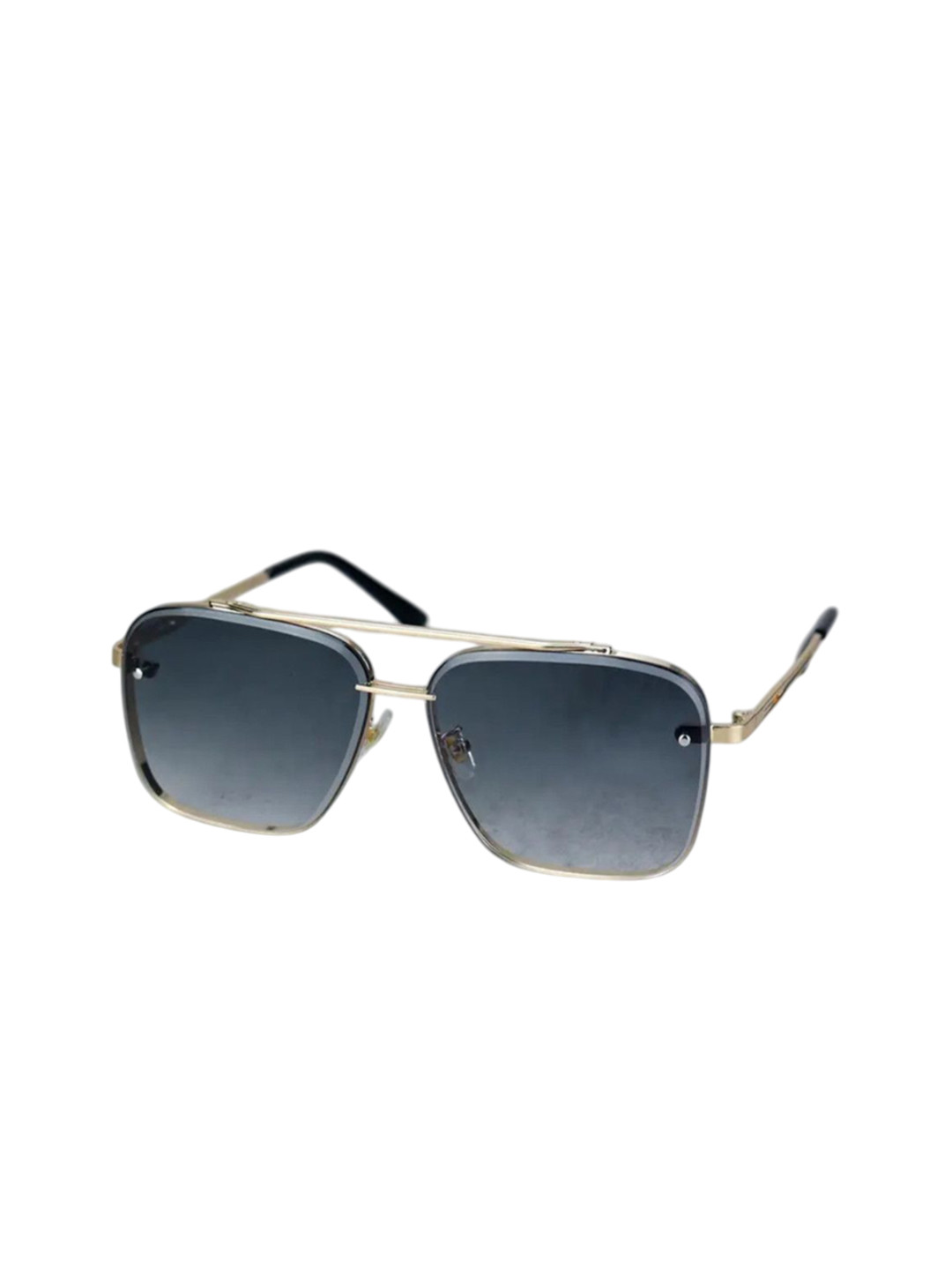SPADEACES Men Gold-Toned Square Spadeaces Sunglasses with Rectangular grey-2_10