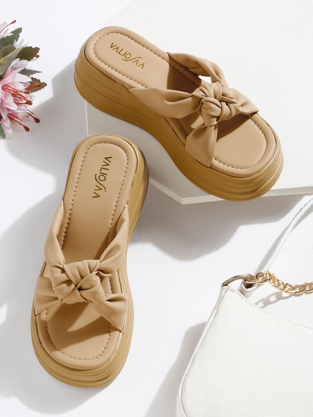 VALIOSAA Women Platform Heel Sandals