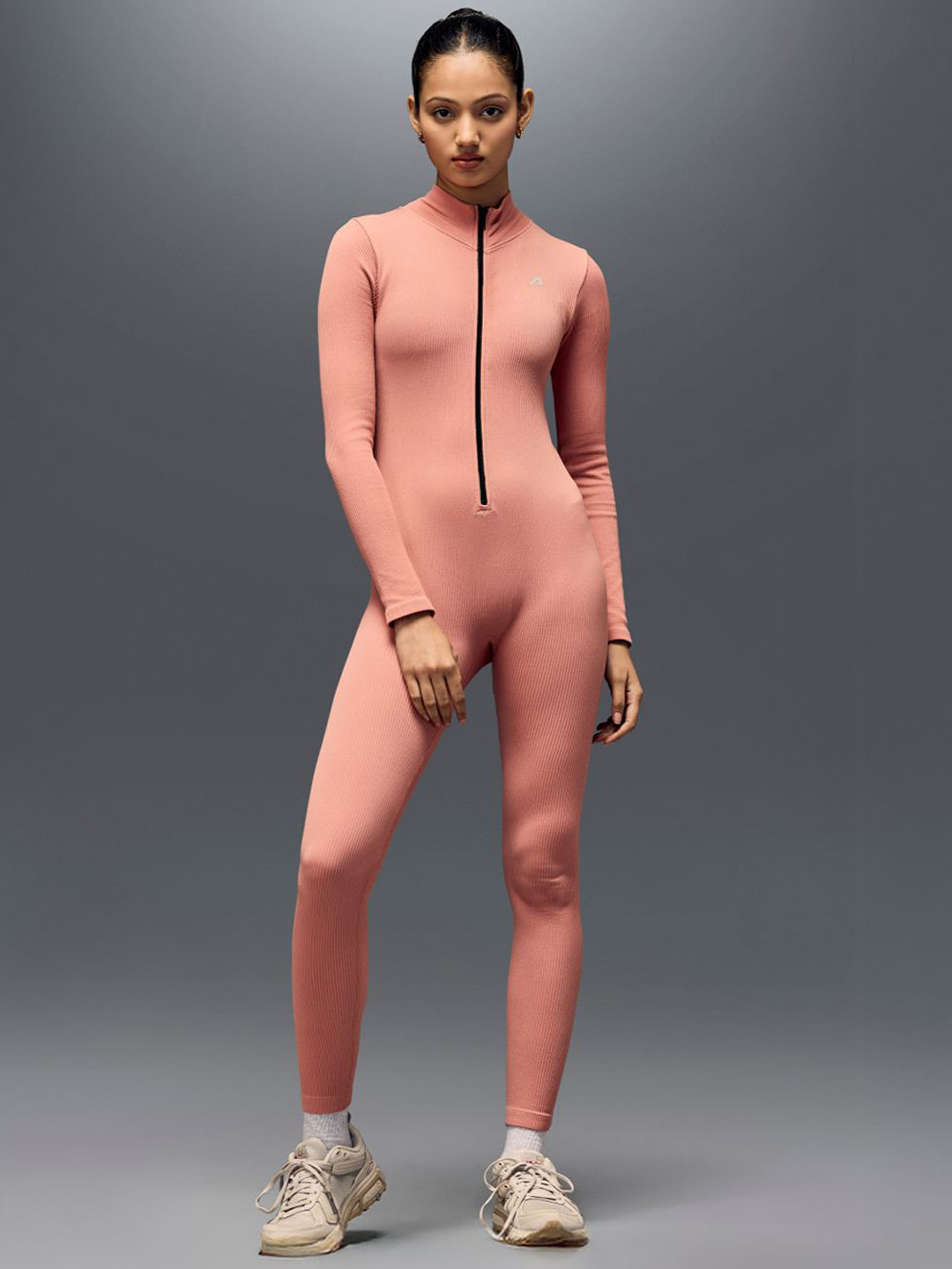 BOLDFIT Zip-Up Basic Jumpsuit