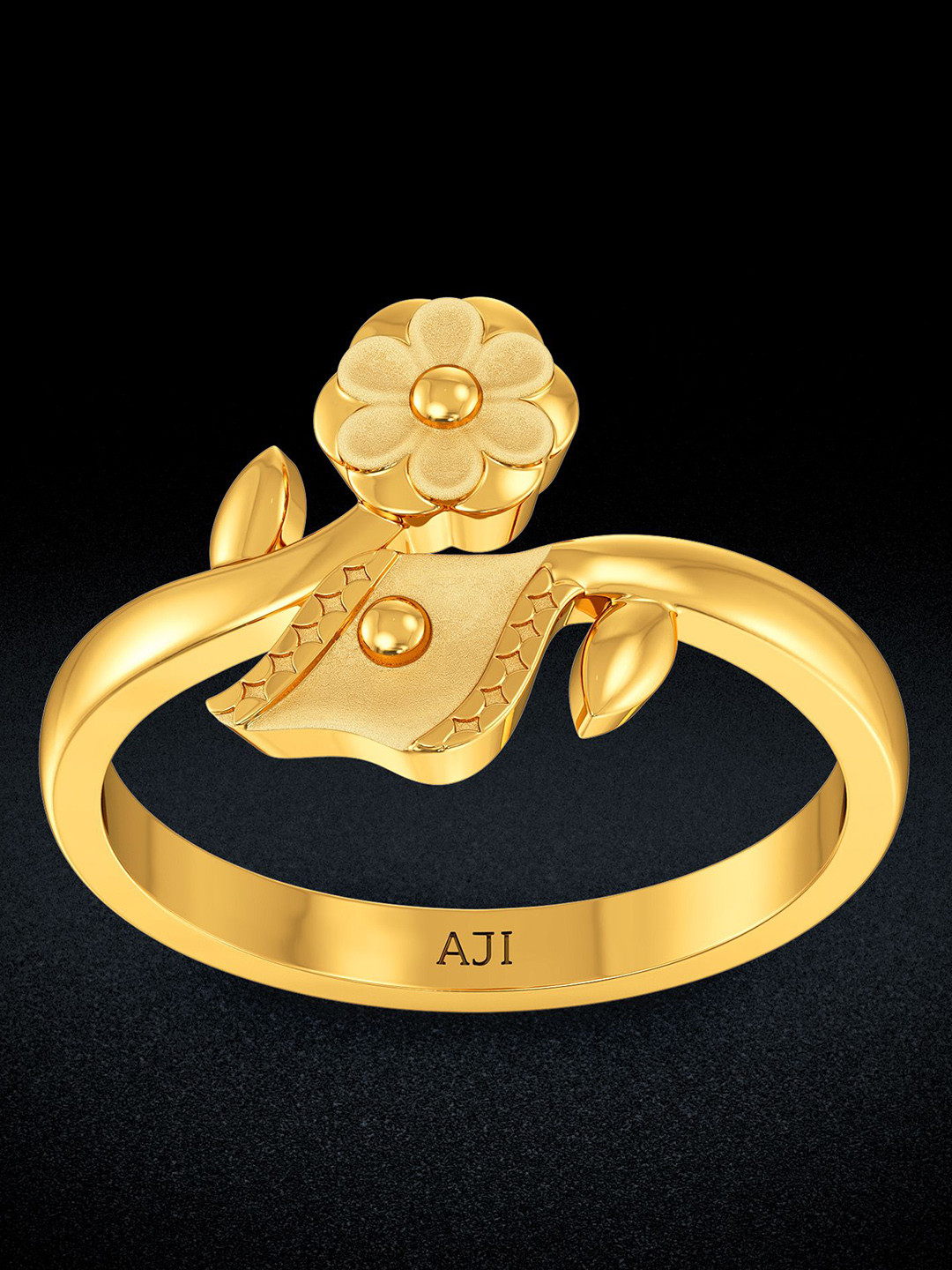 Joyalukkas Women 22KT Blooming Gold Ring - 3.538 g