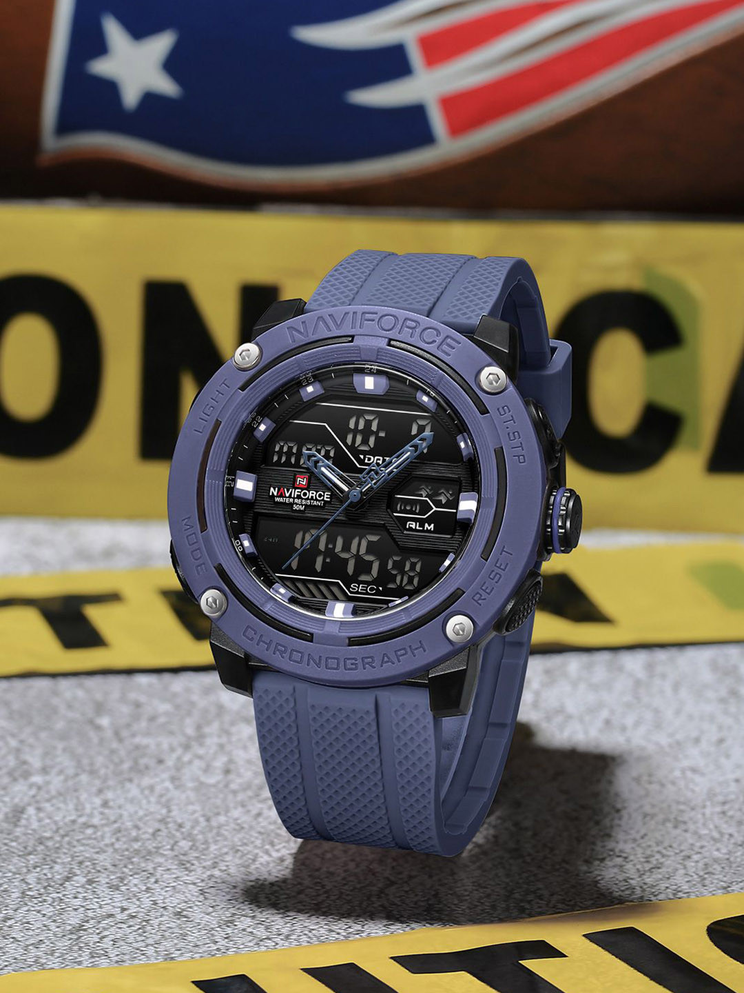 Naviforce Men Dial & Straps Analogue and Digital Watch NF7114_DBE DBE