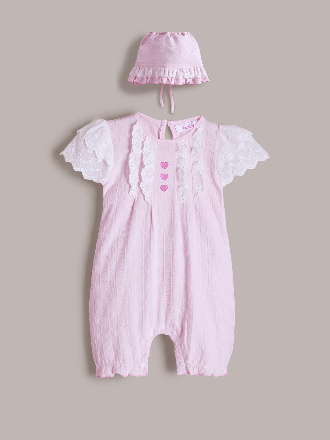Hopscotch Girls Angel Wings Romper
