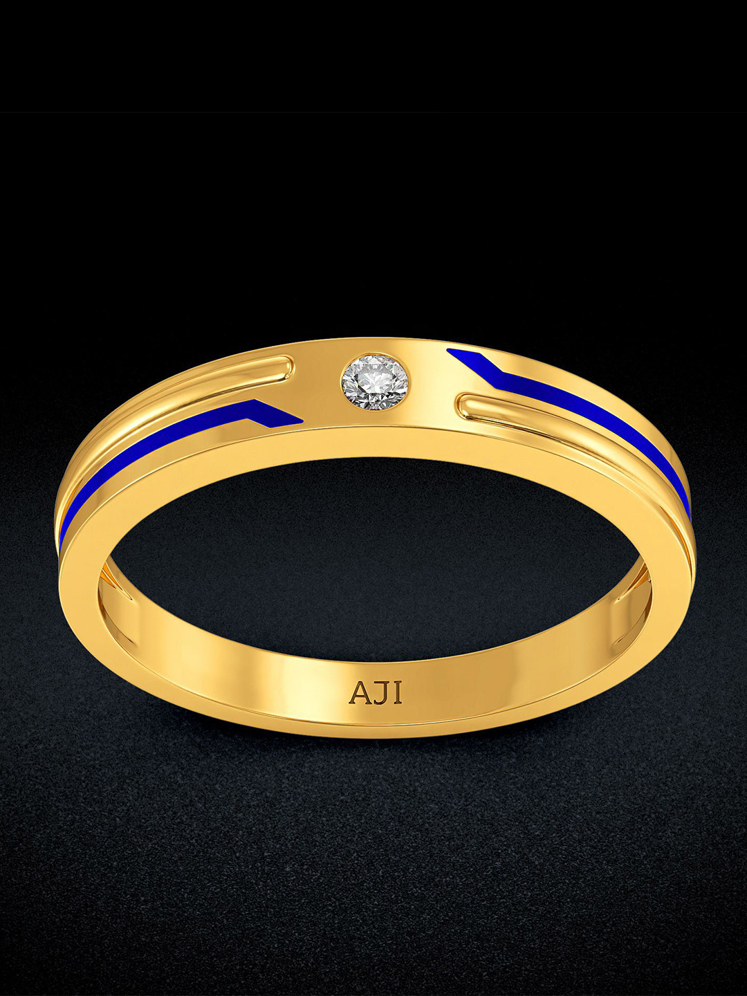 Joyalukkas Men 22 KT Gold Alluring Ring - 4.667 g