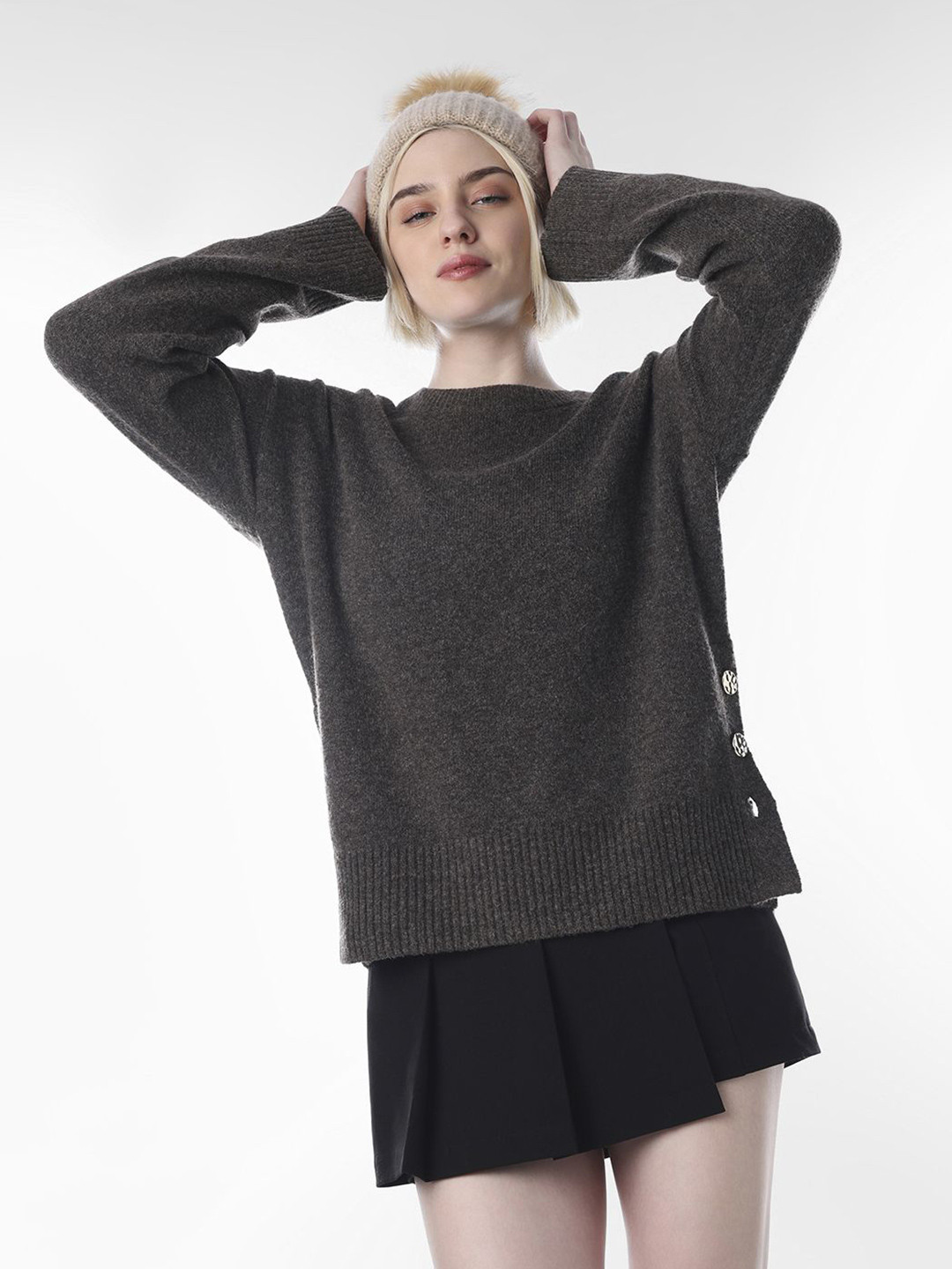 ONLY Onlrene Life LS Round Neck Pullover