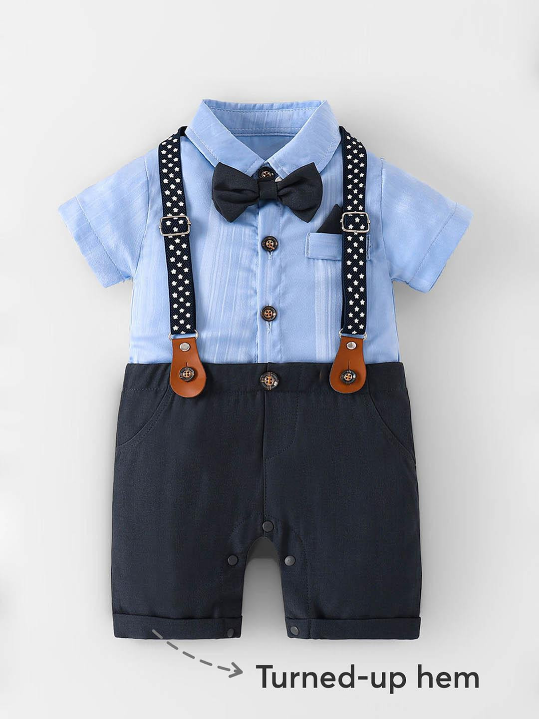 Hopscotch Suspender Magic Romper