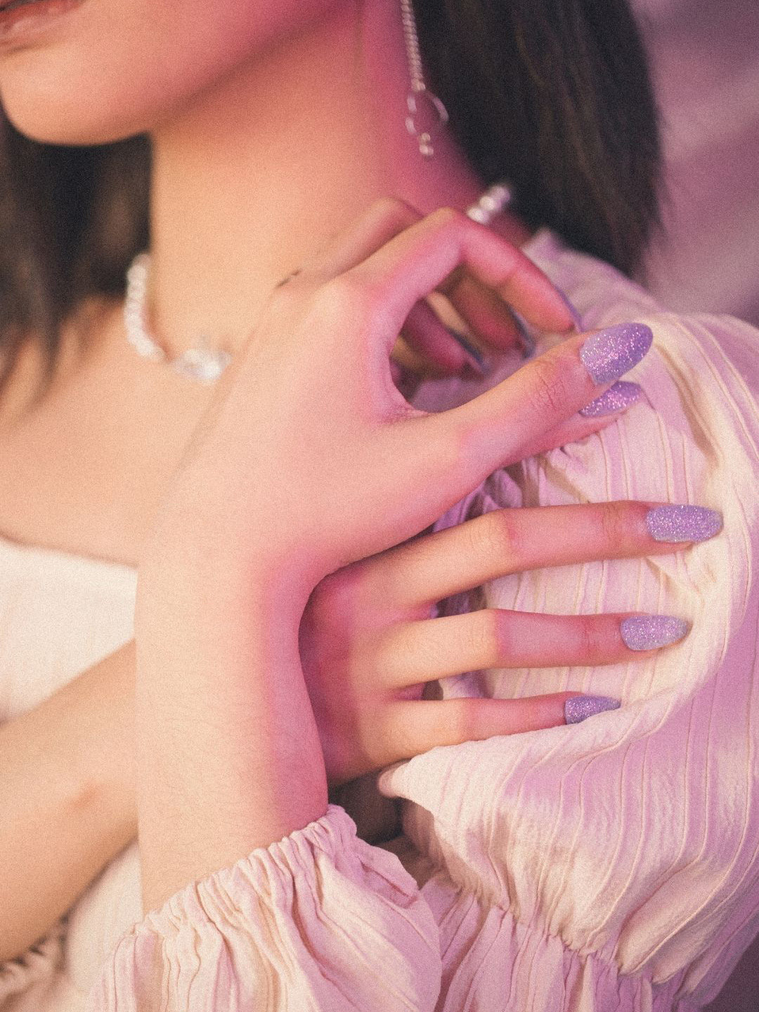 KOLORUP BEAUTY Set Of 24 Press-On Nails Kit French Tip Design With Adhesive Tabs