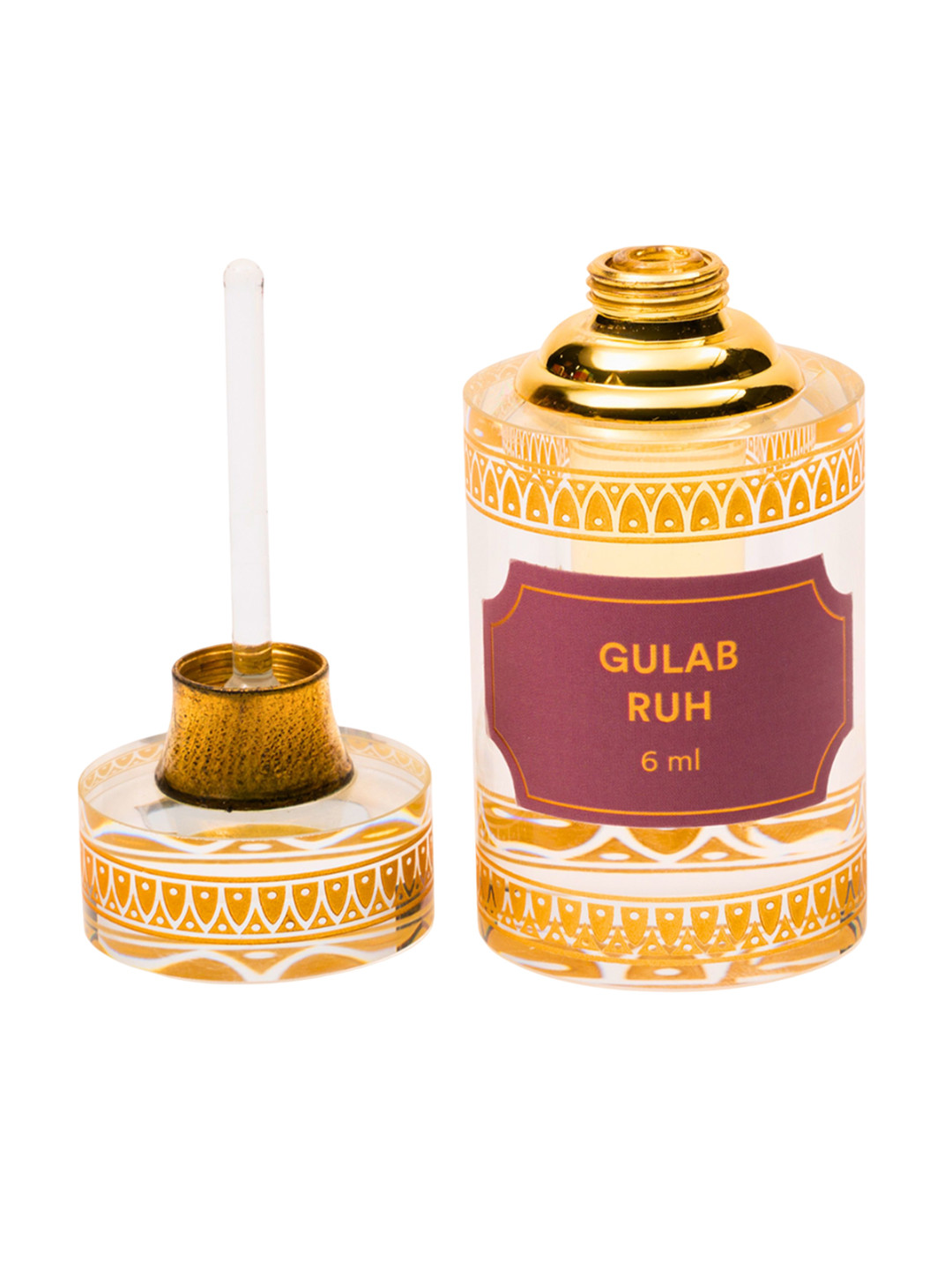 Pujashree Products Global Pvt Ltd. Long Lasting Alcohol-Free Gulab Ruh Attar - 6 ml