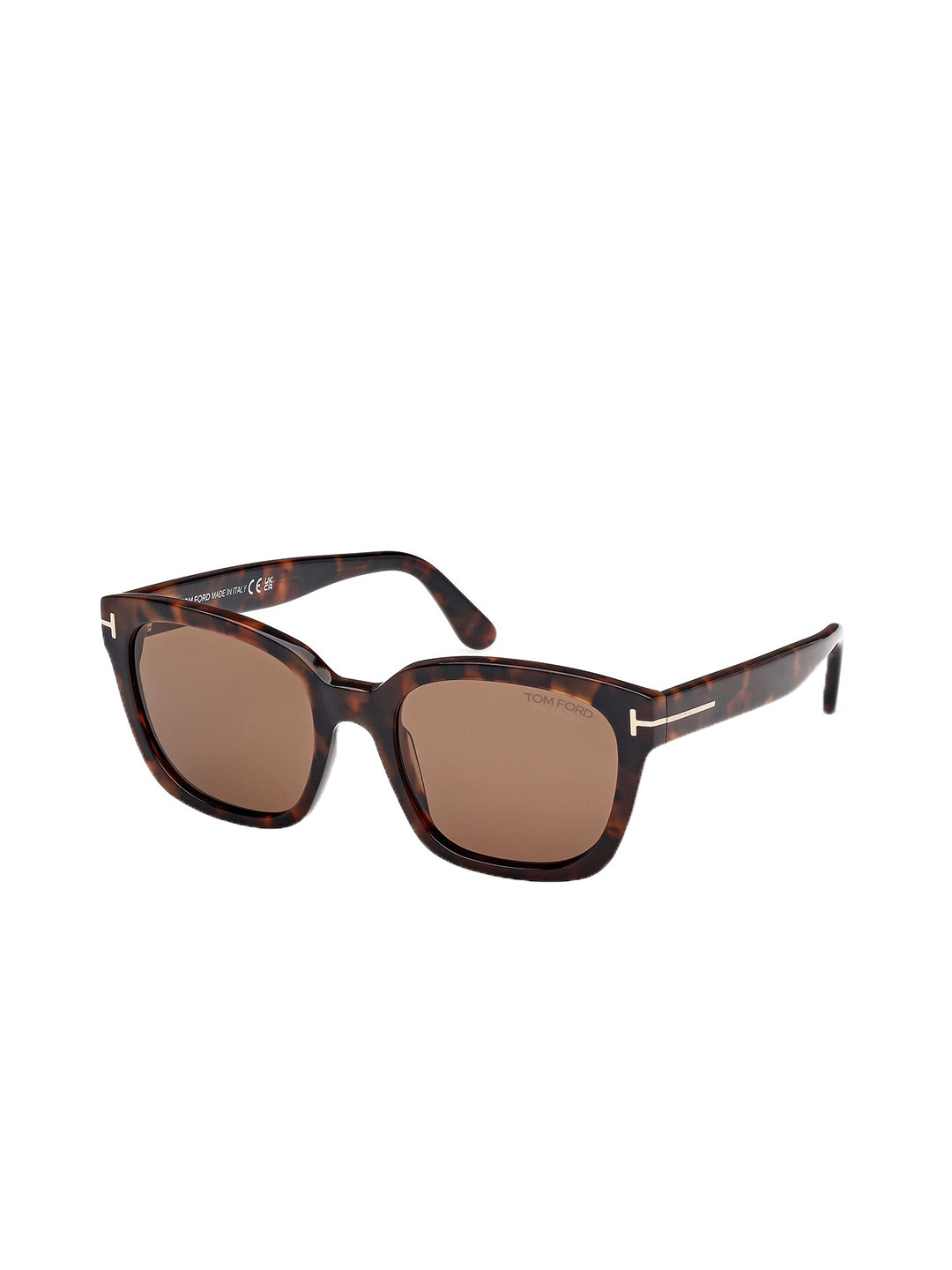 Tom Ford Women Wayfarer Sunglasses with Polarised and UV Protected Lens FT1216 53 52H