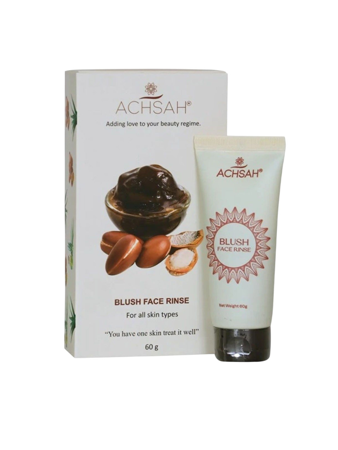 ACHSAH Blush Face Rinse Face Wash With Aloe Vera - 60 g