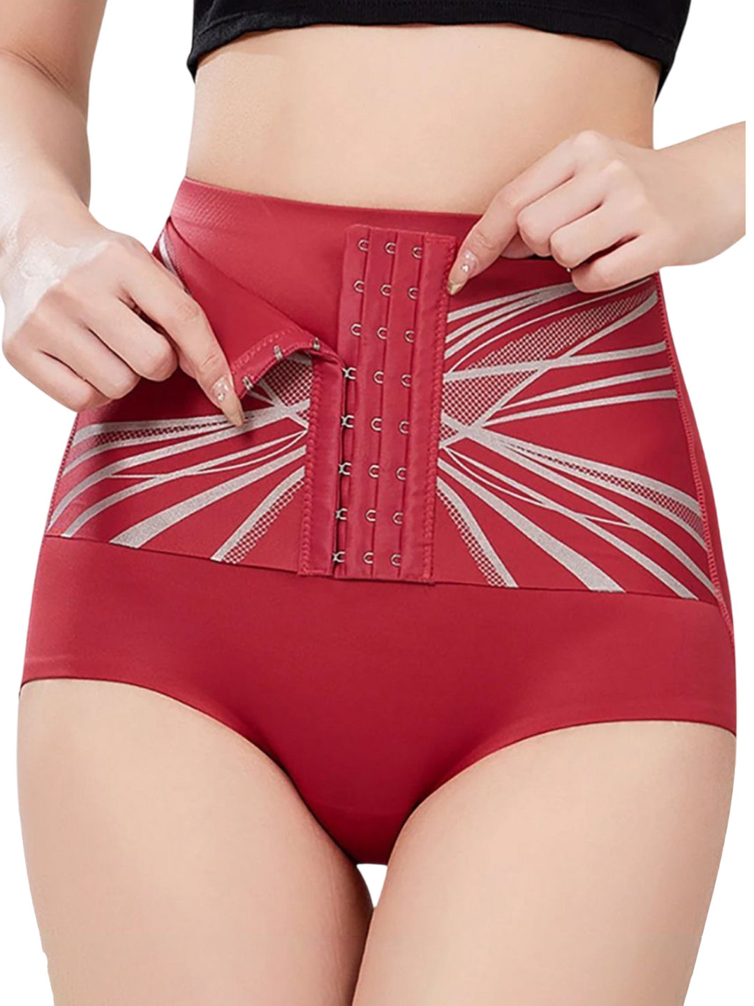 Kaththai Women High-Waisted Buckle Shaping Body Tummy Shapewear