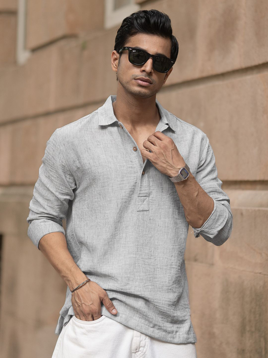 Powerlook Regular Fit Kurta Shirt