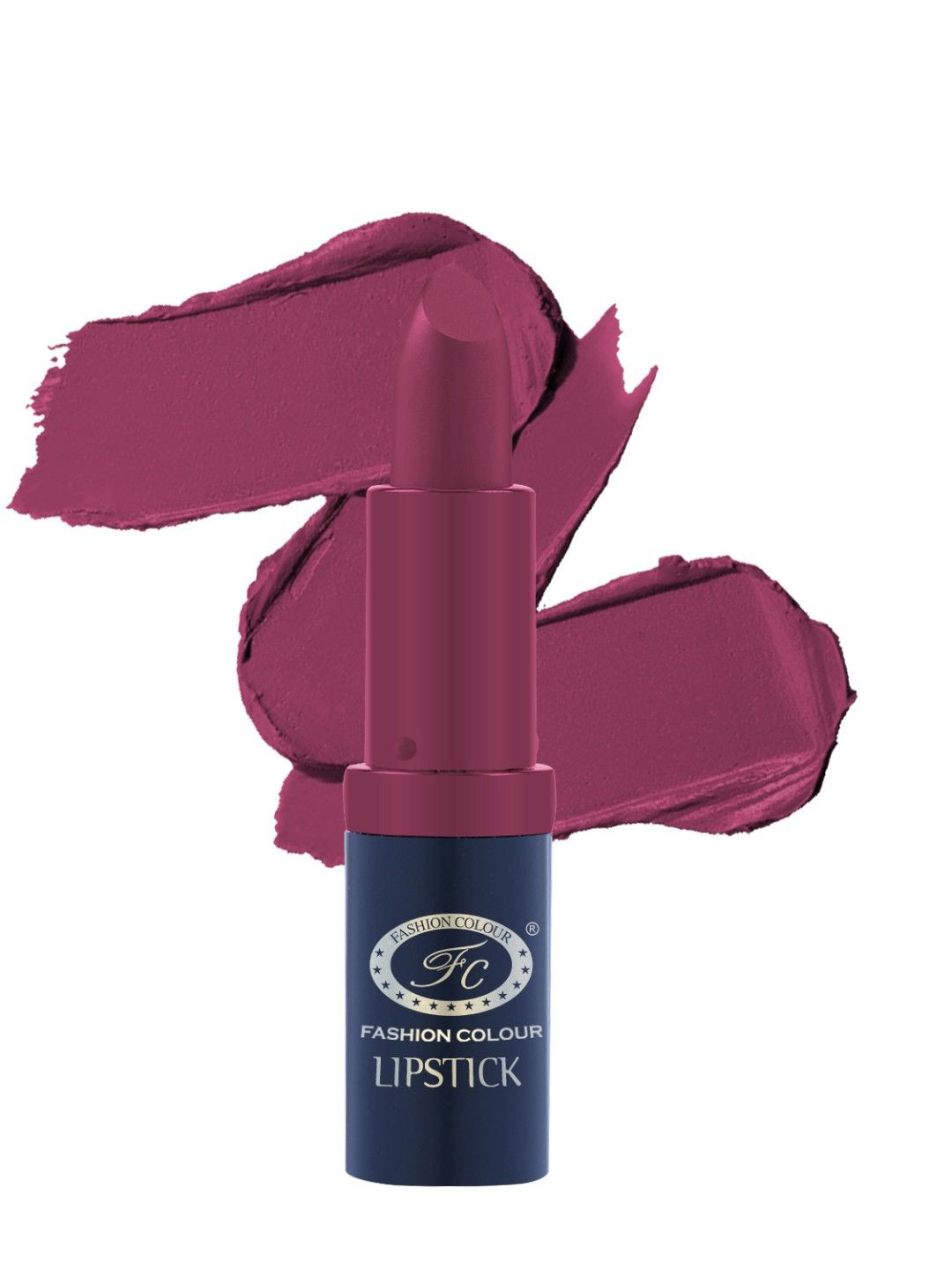 Fashion Colour Fabulous Satin Matte Long Stay Lipstick- 3.8 g- Violet Jam 10