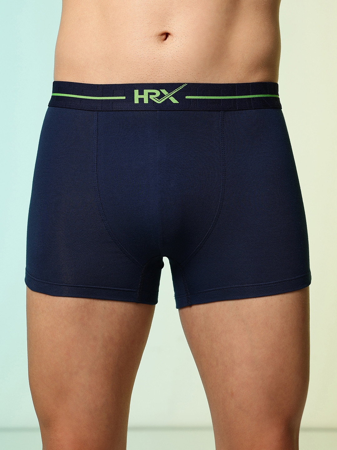 HRX by Hrithik Roshan Men Brand Logo Anti-Microbial Trunks HRX_SS25_M_TRK_CS1_001_C