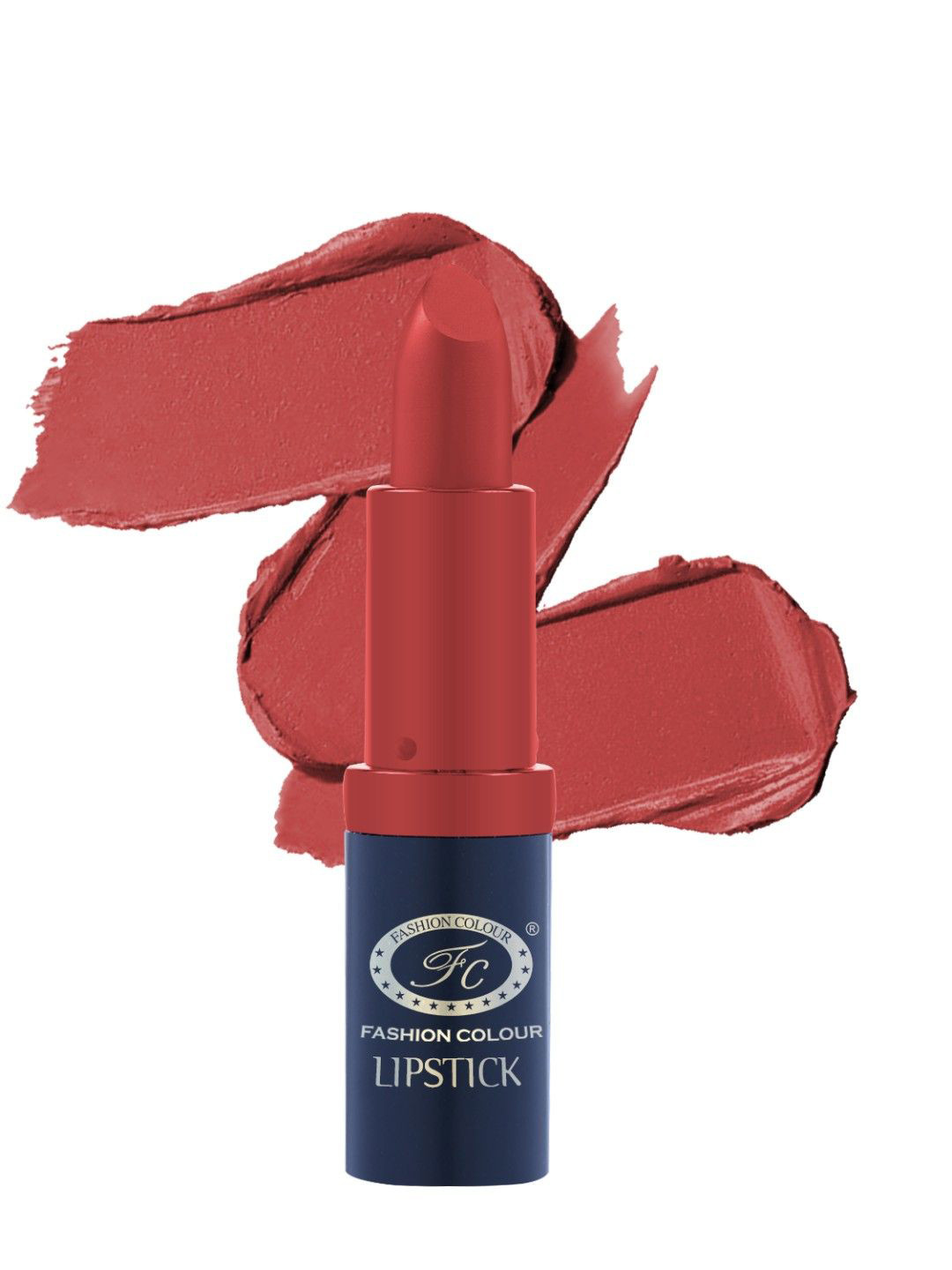 Fashion Colour Fabulous Satin Matte Long Stay Lipstick- 3.8 g- Dull Red 05