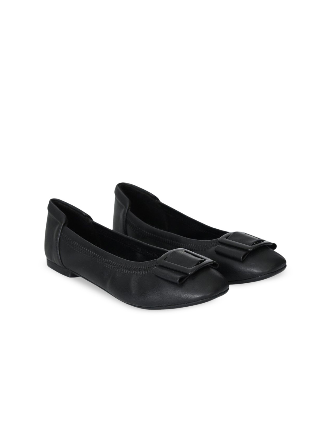 Ninaa Rossie Textured Ballerinas