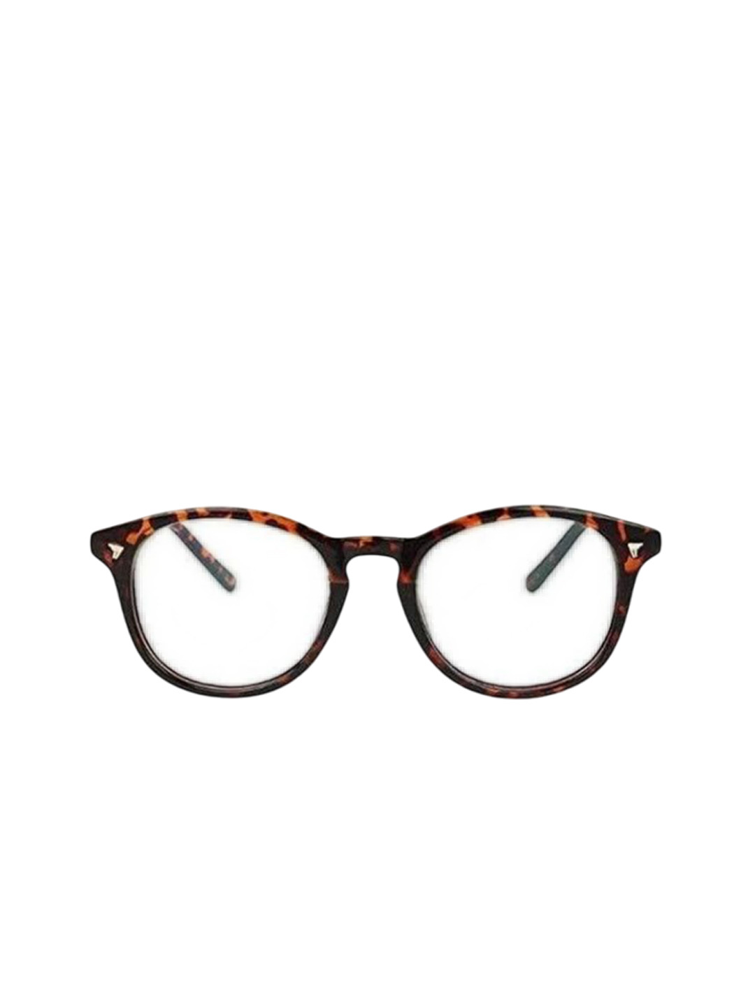 SPADEACES Unisex Abstract Round Metal Full Rim Oval Frame