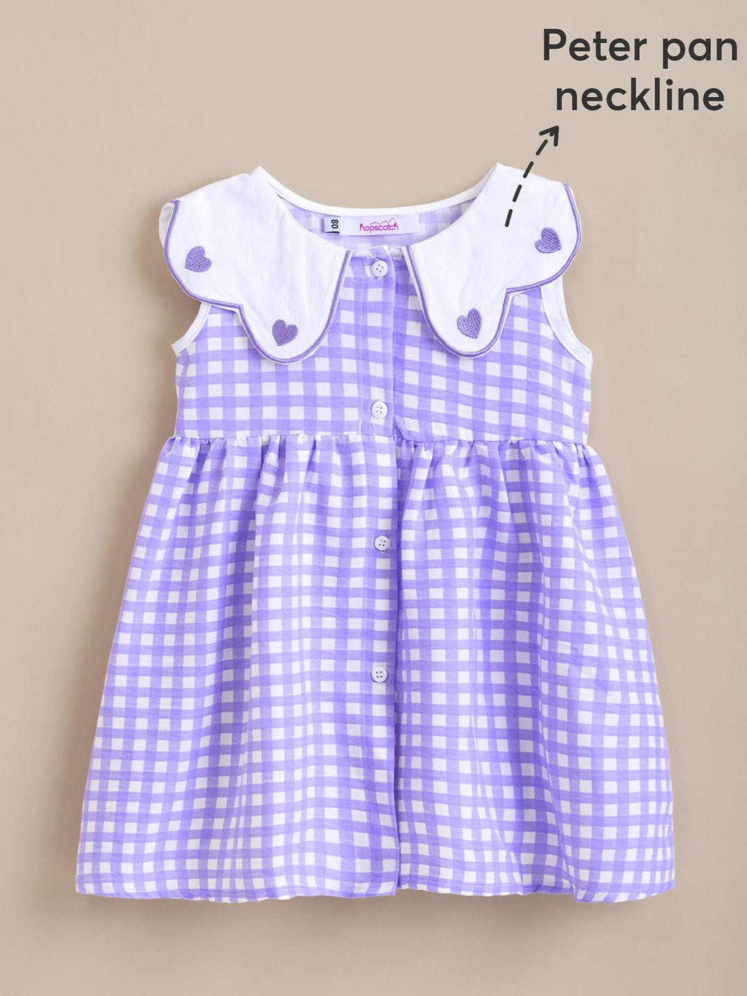 Gingham Peter Pan Dress
