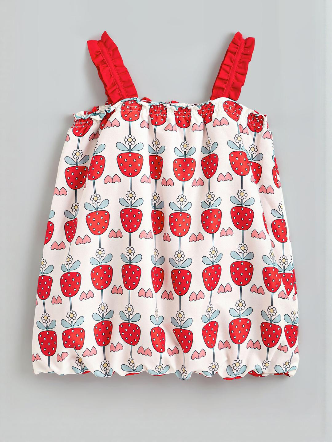 Berry Sweet Ruffle Dress