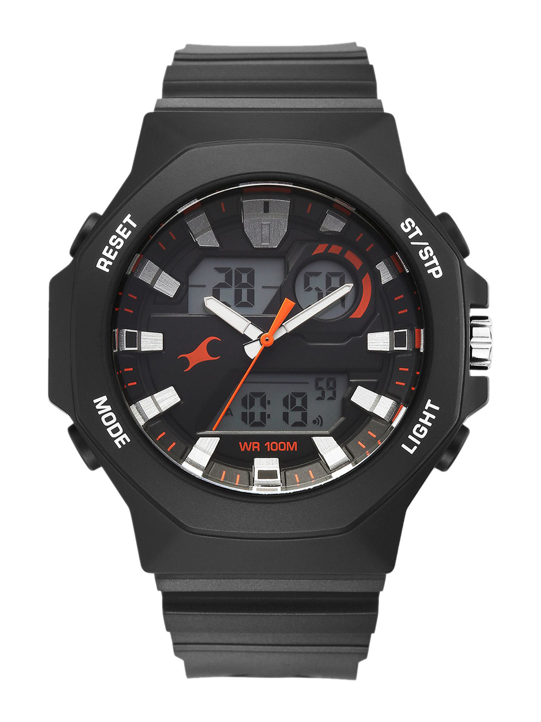 Fastrack Streetstyle 4 Quartz Round Dial Men's Watch - 38171PP01