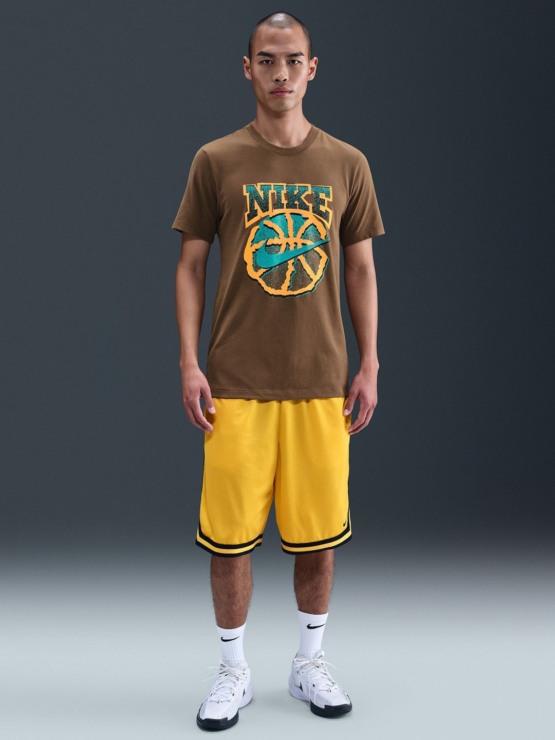 Nike Graphic Printed Dri-FIT Basketball T-Shirt