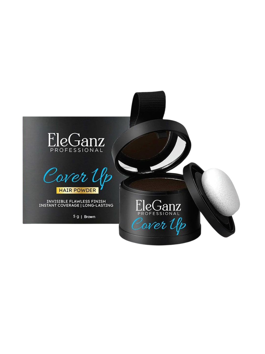 EleGanz Professional Cover-Up Hair Powder - 5 g - Brown