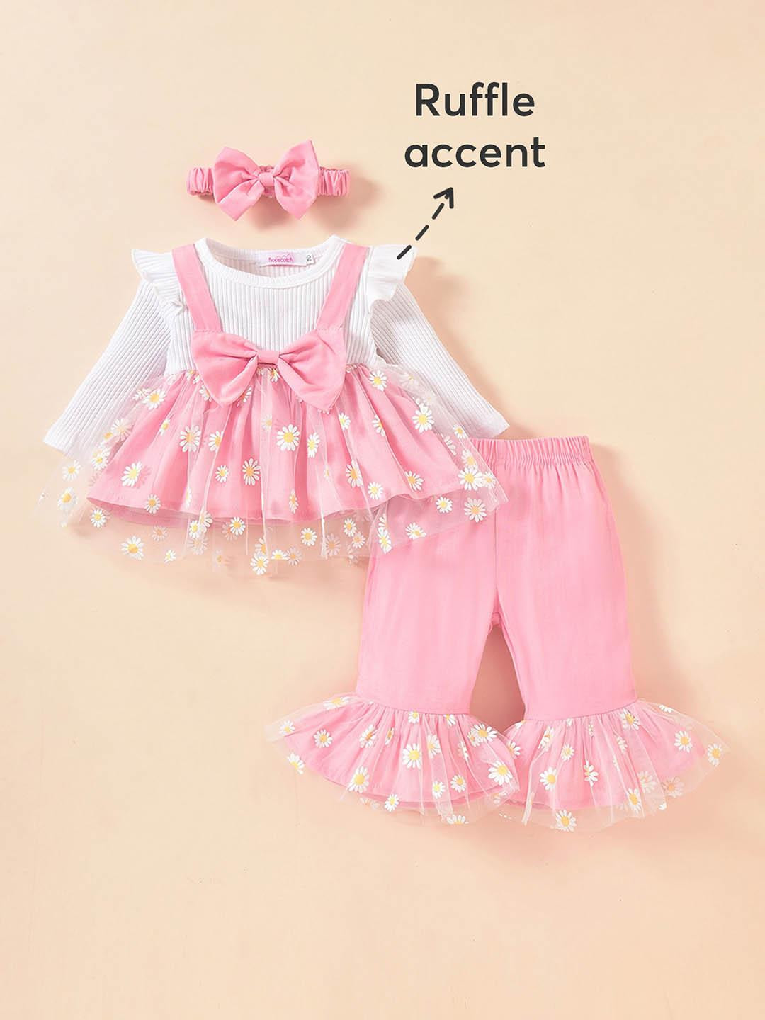 2-Pc Floral Pant Set