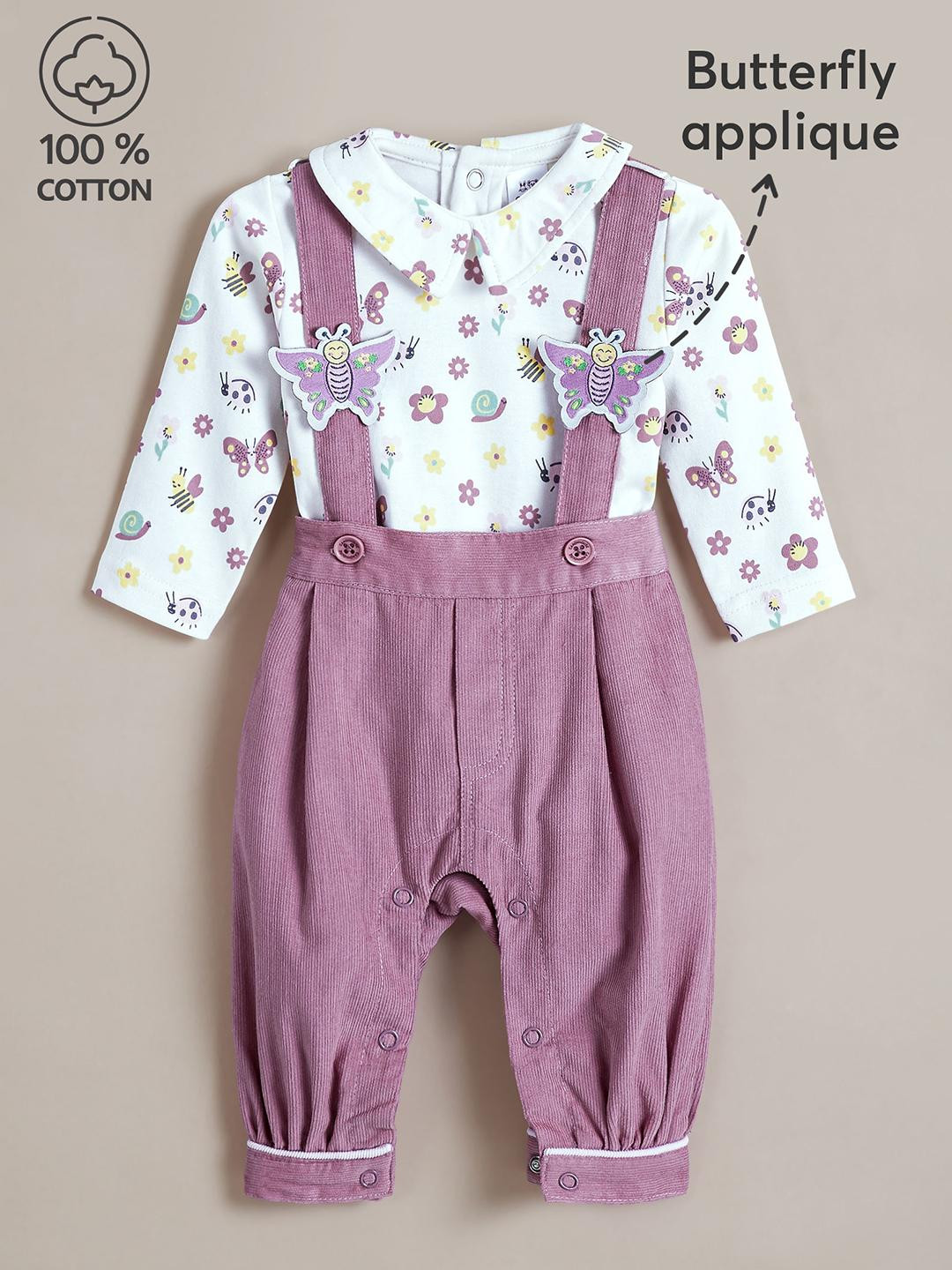 2-Pc Blossom Wings Pant Set