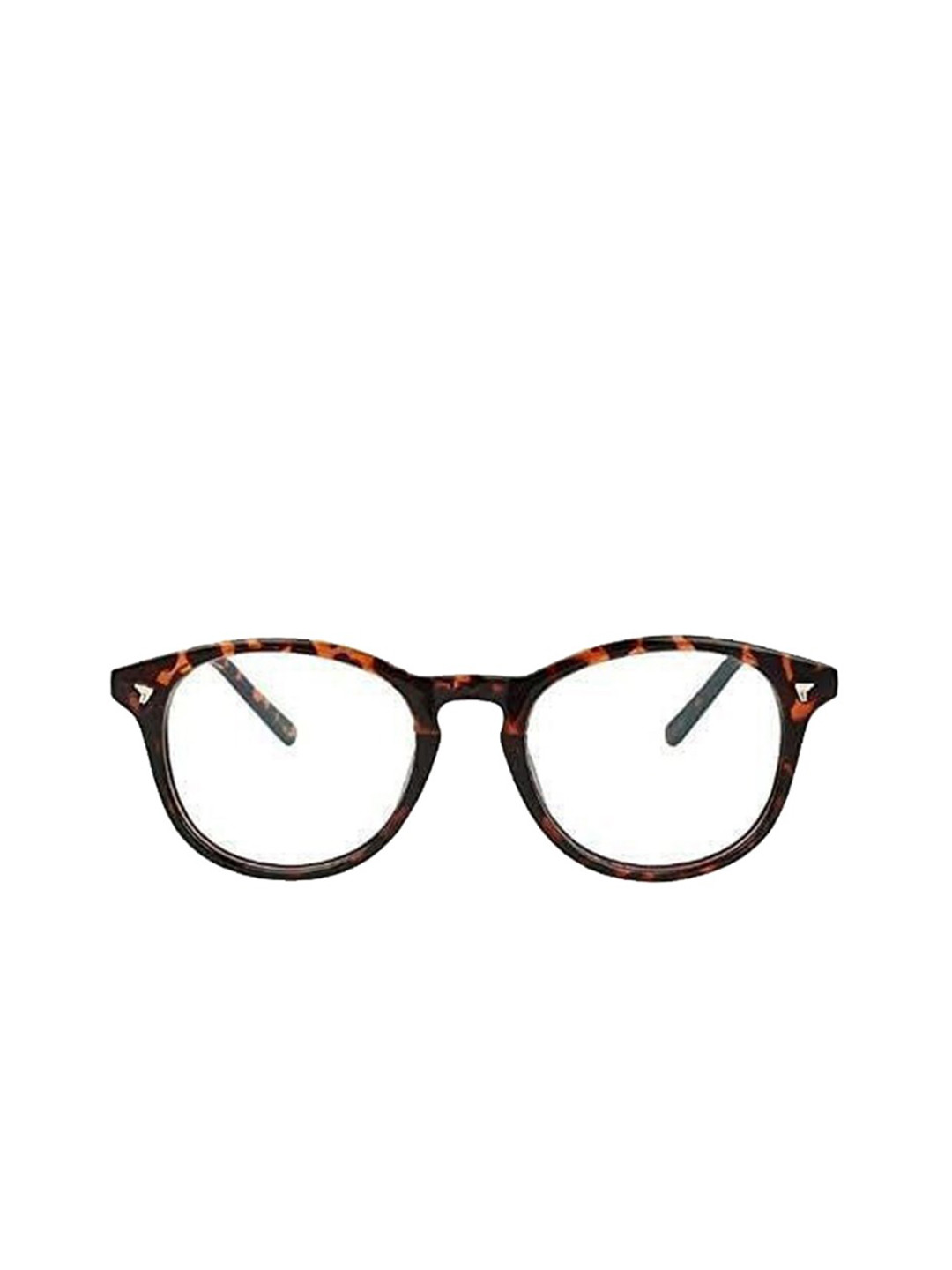 SPADEACES Unisex Abstract Oval Metal Full Rim Oval Frame