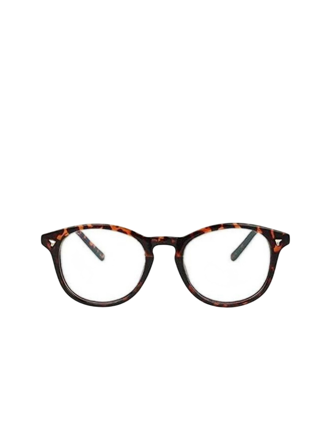 SPADEACES Unisex Tortoise Shell Full Rim Oval Frames