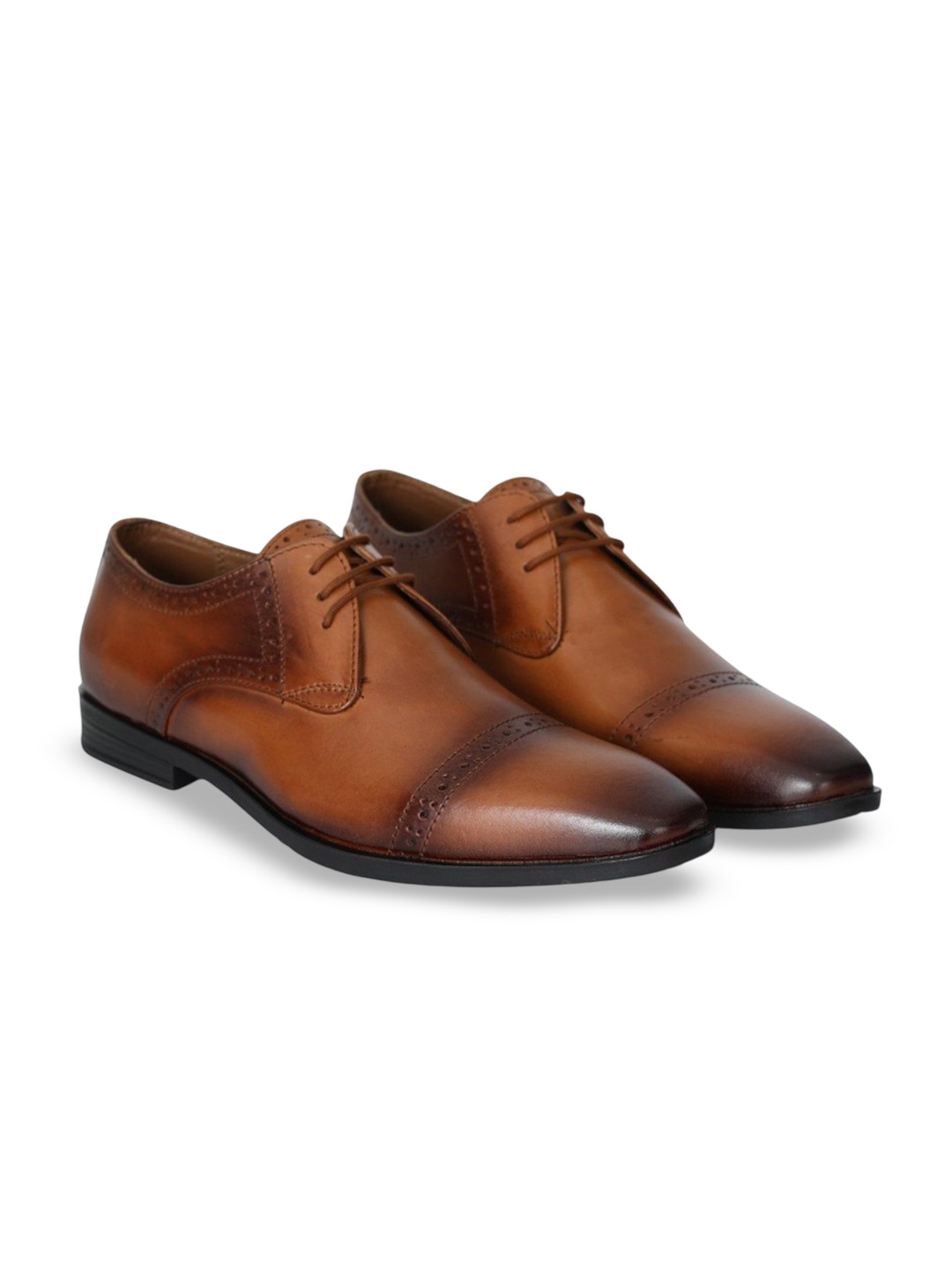 Miraatti Men Laced Up Leather Formal Derbys