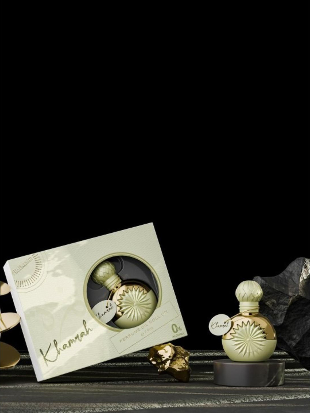 Al-Nuaim Set Of 2 Kamrah Attar Roll On- 9.9 ml Each