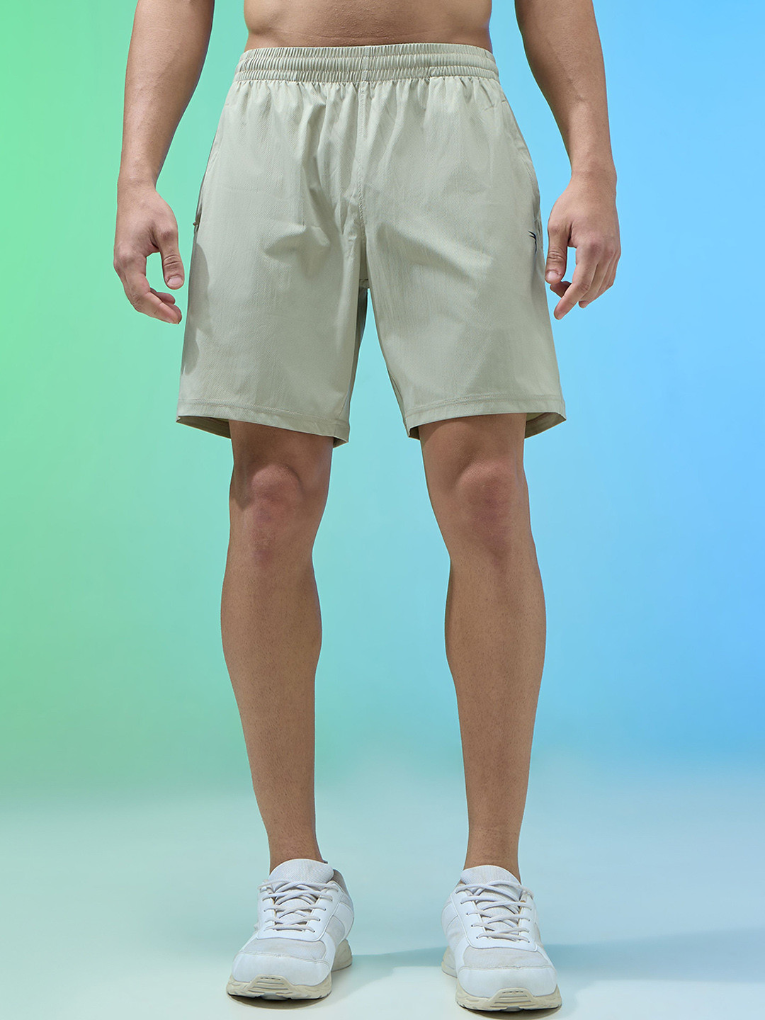 Technosport Men Slim Fit Sports Active Running Gym Shorts