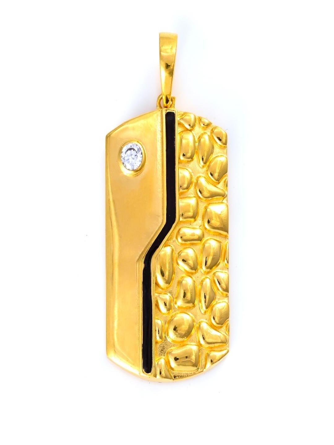 Vinayak Jewellers 925 Sterling Silver The Serene Silver Pendant