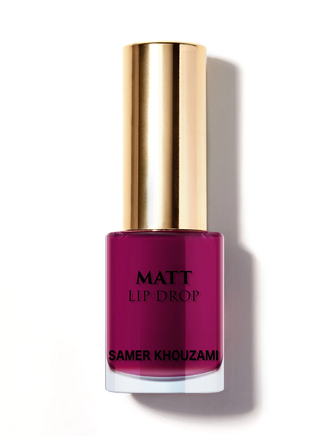 SAMER KHOUZAMI Matt Lip Drop Long Lasting Liquid Lipstick 6 ml - Plum 308