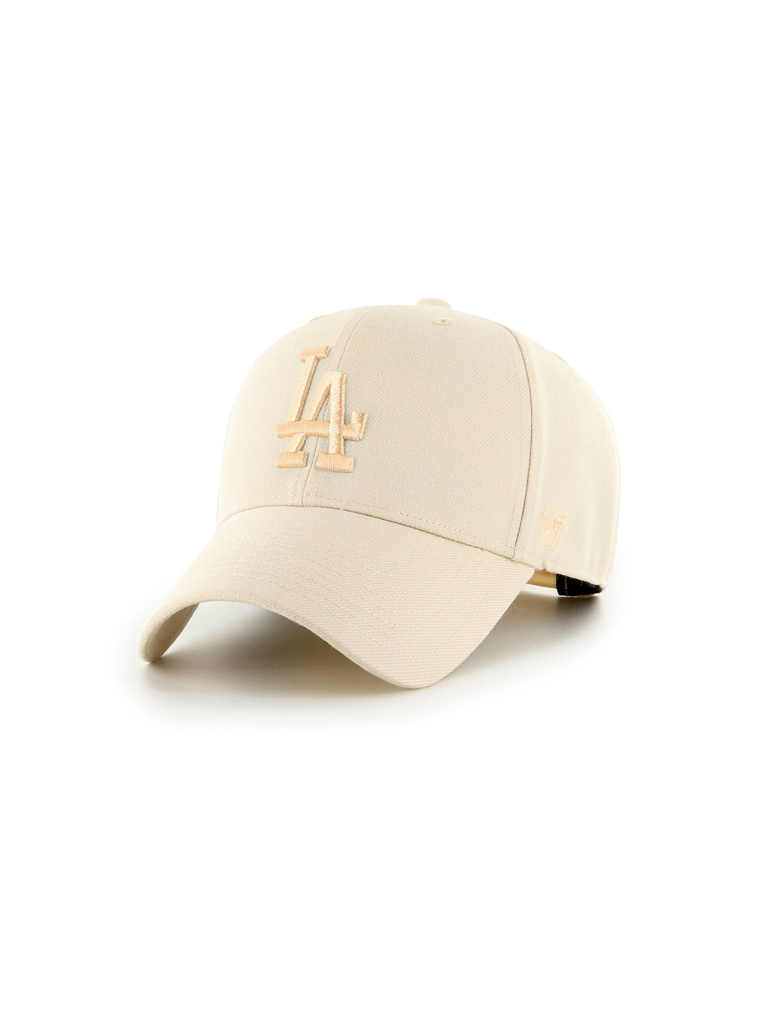 '47 Men Woollen Los Angeles Dodgers 47 MVP SNAPBACK Natural Cap