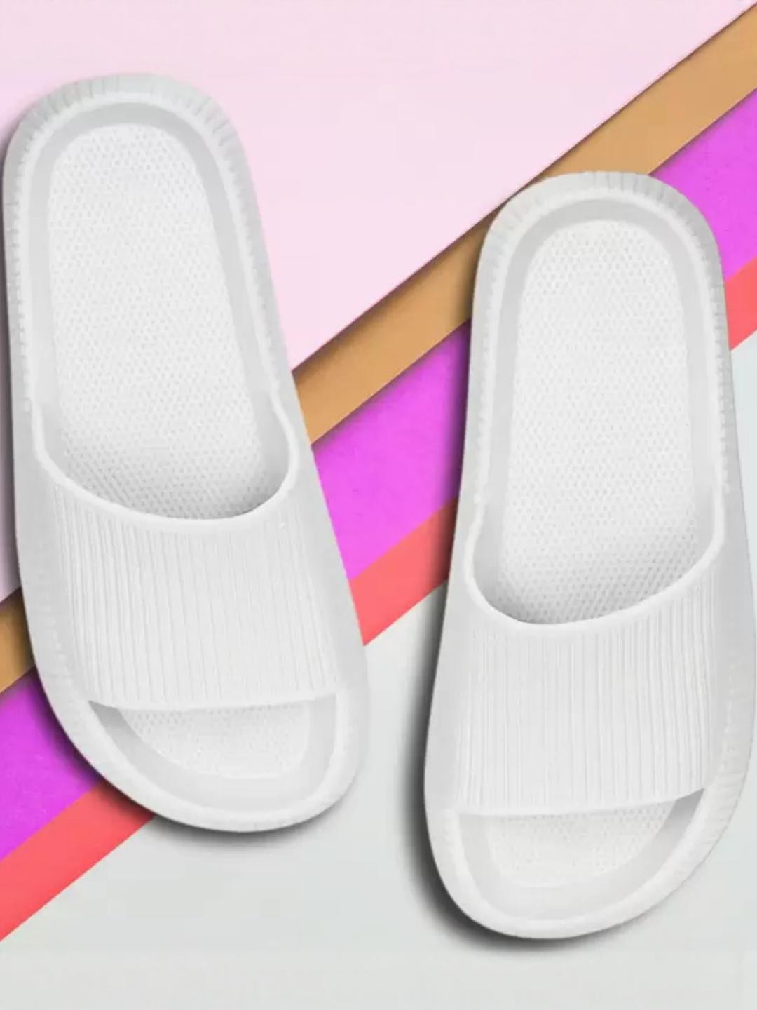 Monoction Men Anti Skid Textured Flexible EVA Sliders