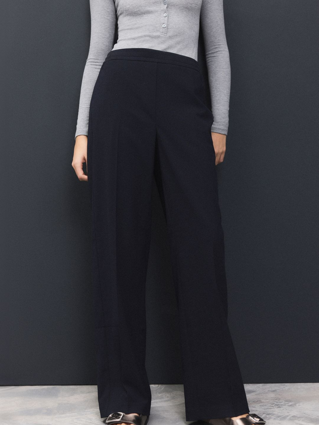 NEXT Women Tailored Wide Leg Trousers