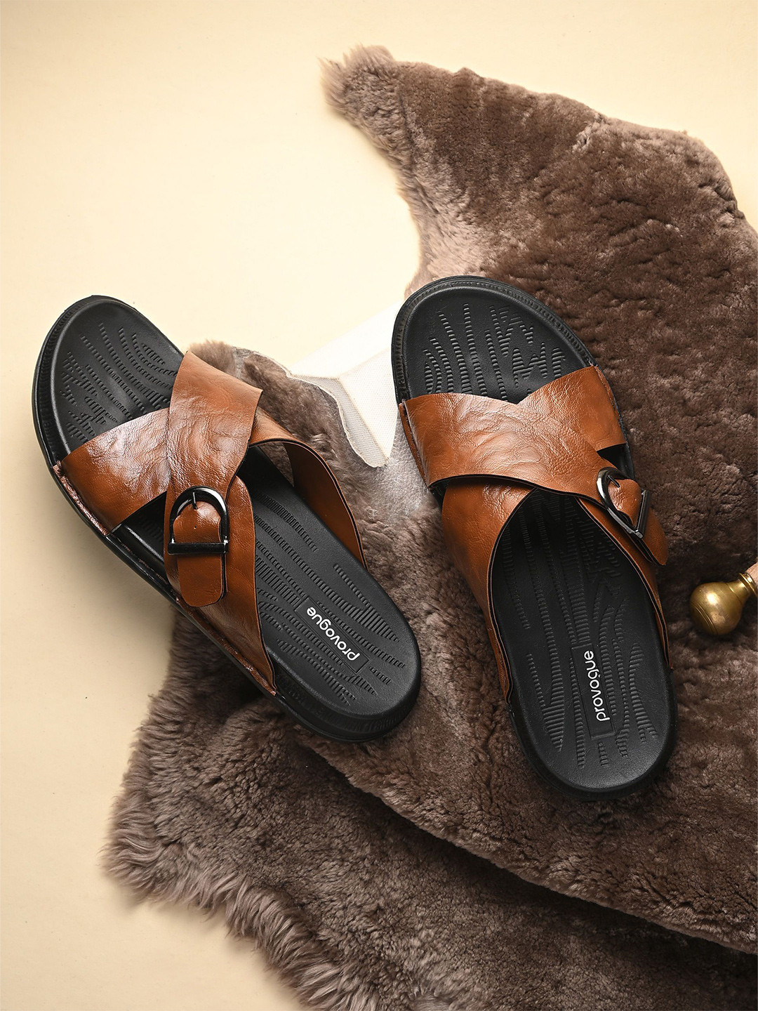 Provogue Men Vintage Ethnic Comfort Sandals