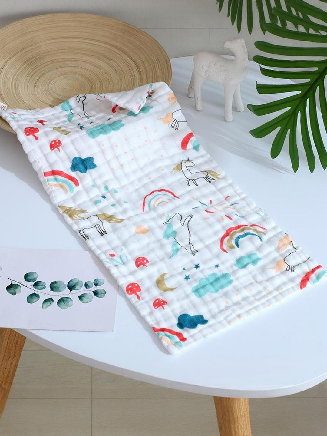 Teri Beri Baby Muslin Burp Cloth