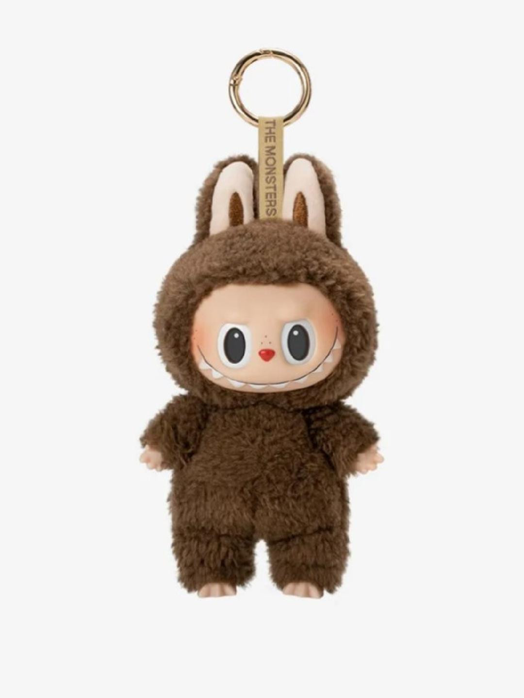 TOMKOT Microfibre Filled Labubu Doll Keychain