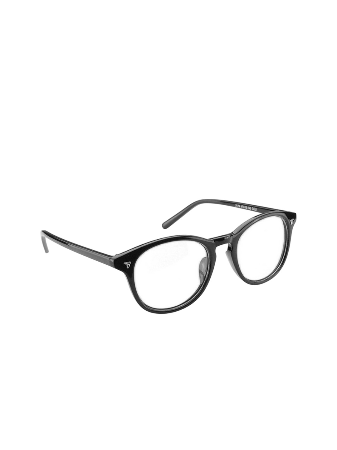 SPADEACES Unisex Full Rim Oval Frames with Zero Power Computer Lens