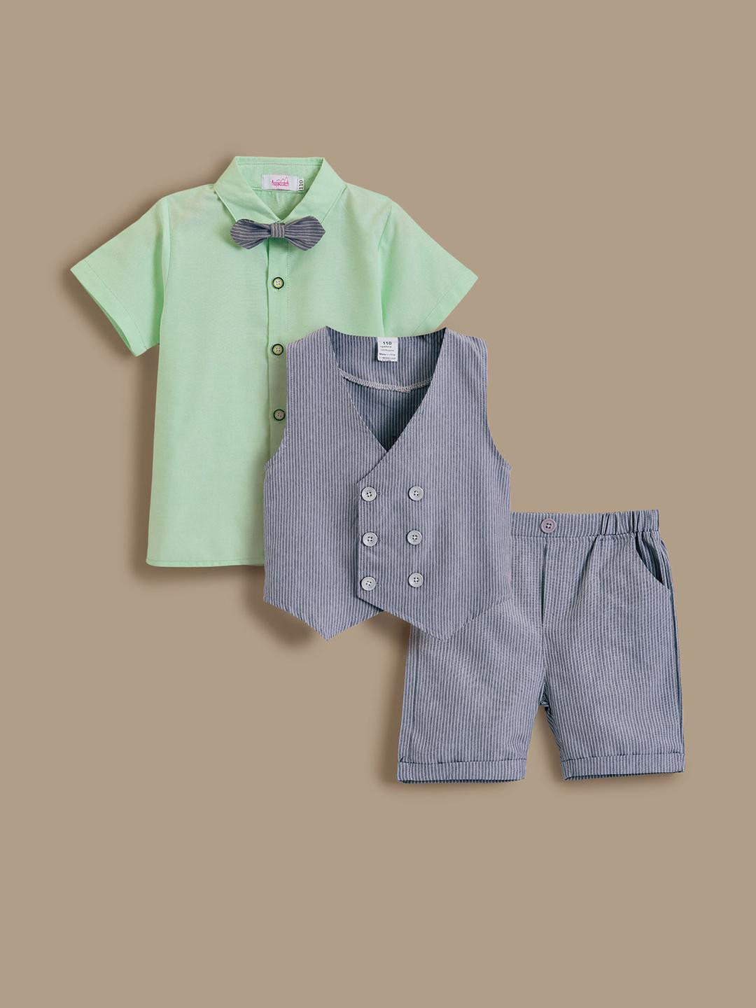 3-Pc Striped Formal Set