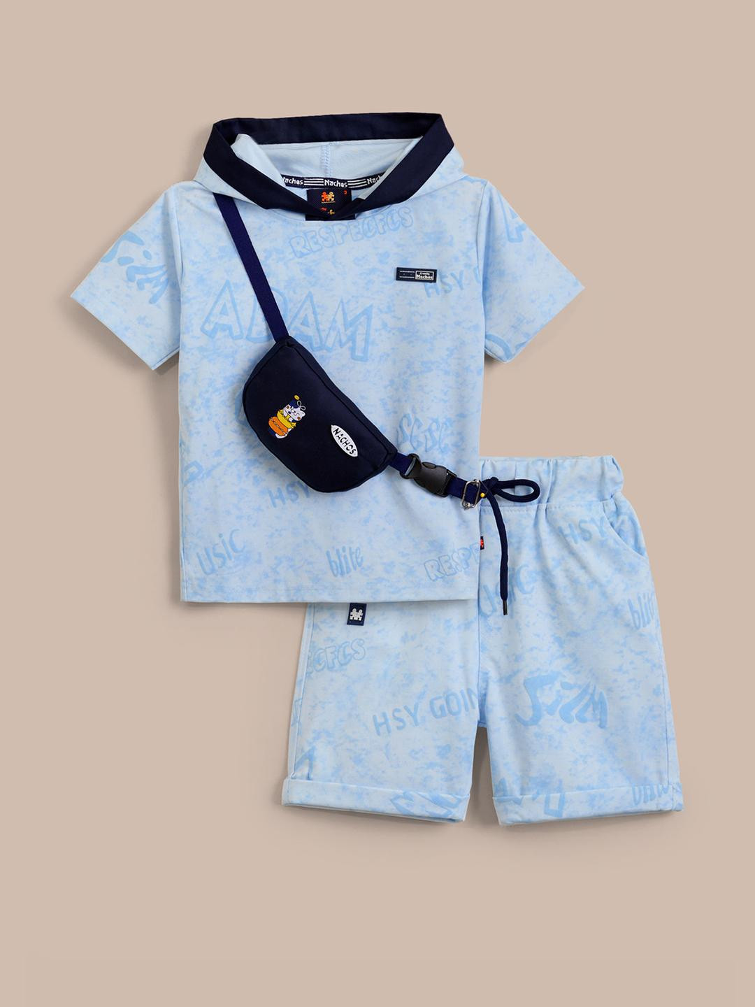 2-Pc Cool Vibes Cotton Short Set