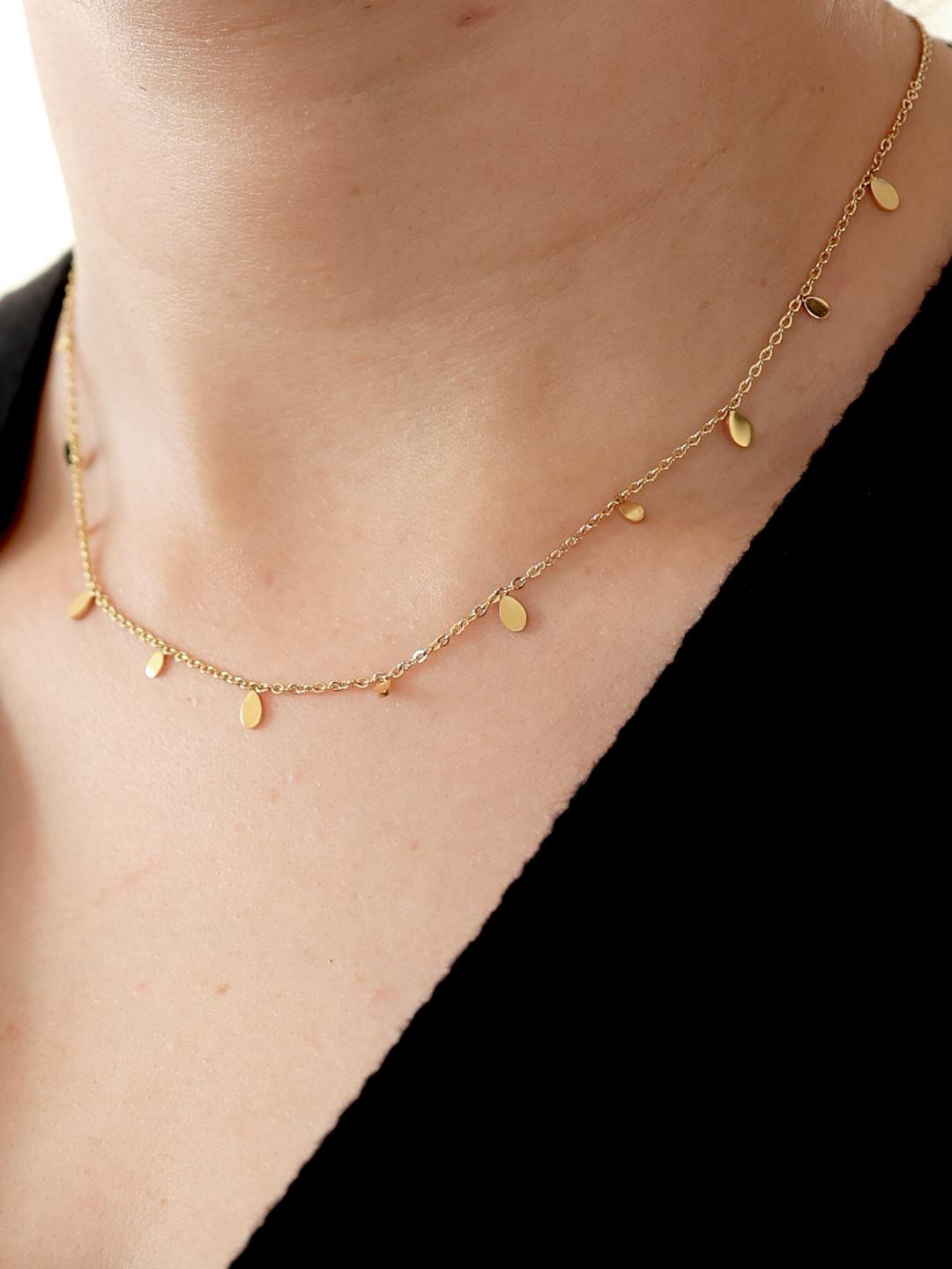 LOLO LePA Women Gold-Plated Stainless Steel Diane Chain