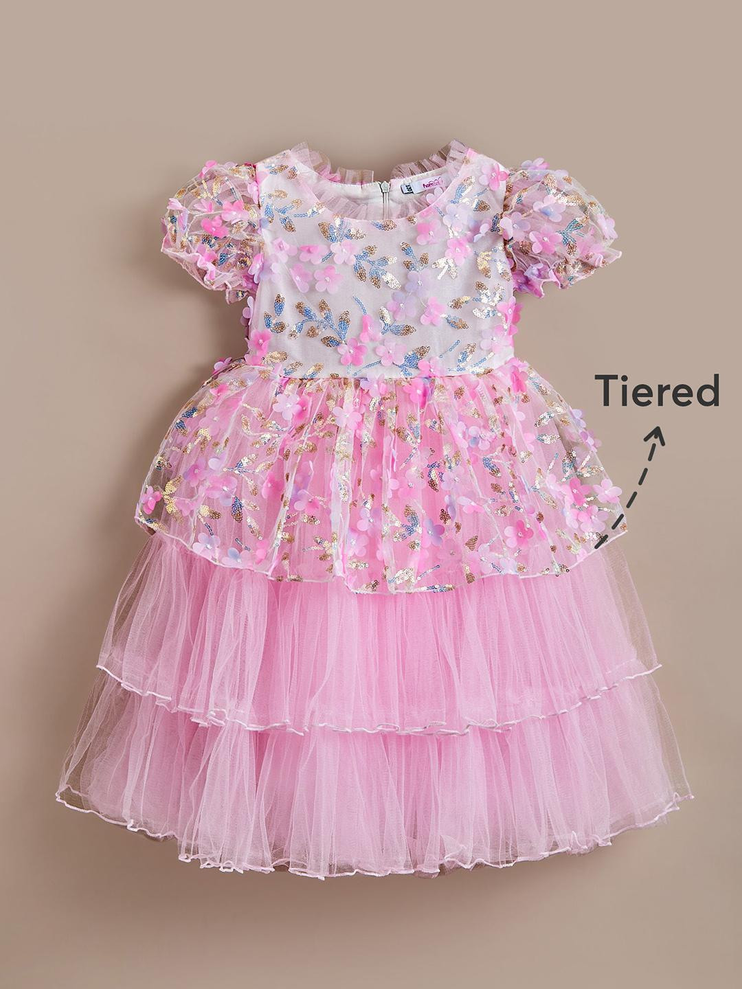 Princess Petal Cascade Dress